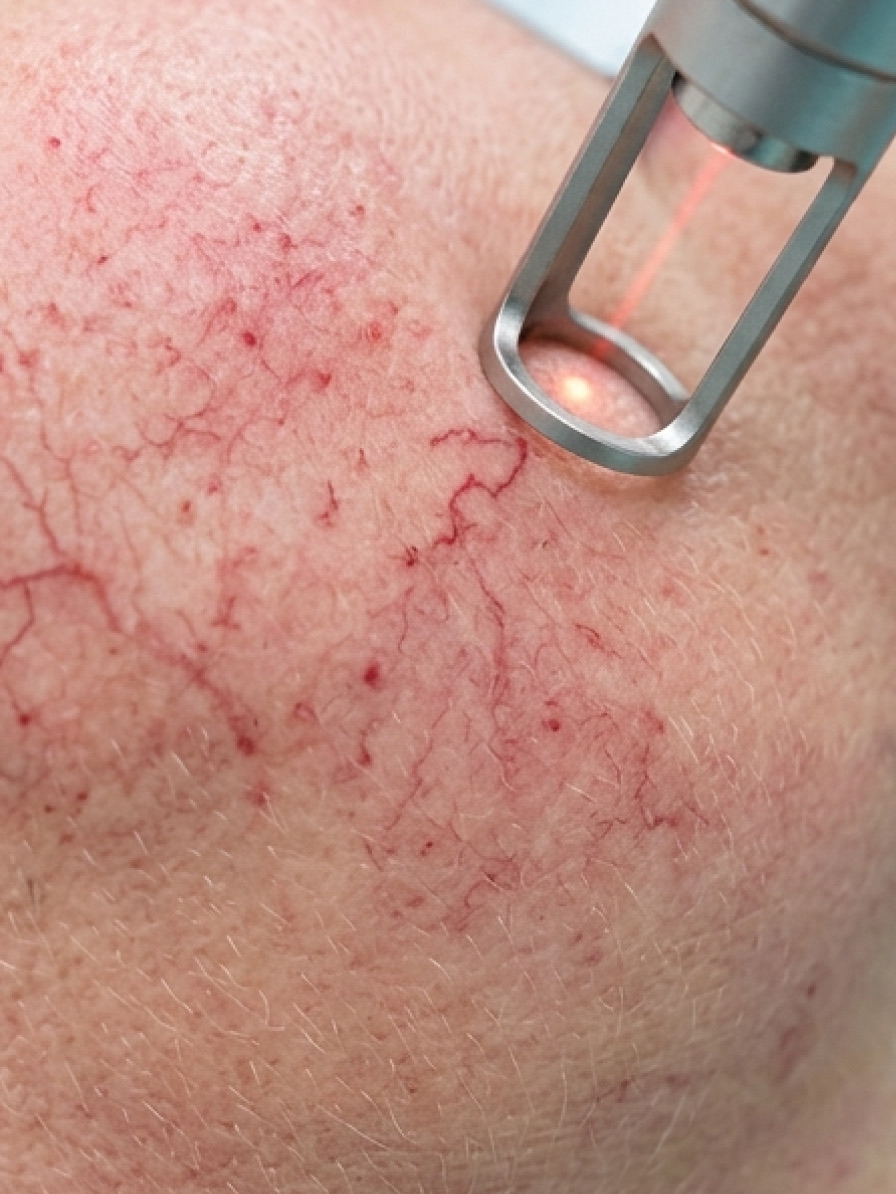 Laserontharing behandeling